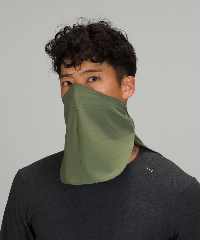 Lululemon Fleece Toggle Neck Warmer Halsduk Accessories Gröna | PDFJ-42385