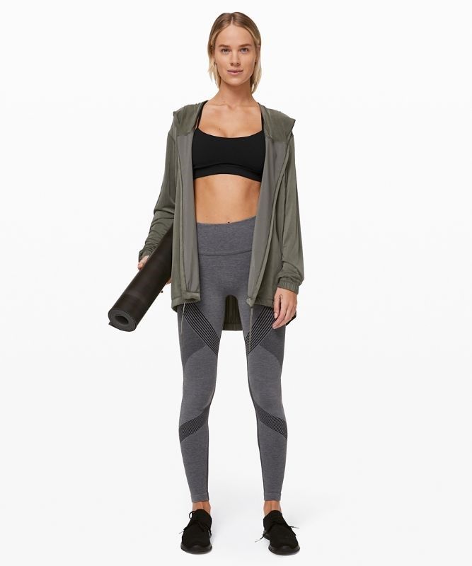 Lululemon Flow Y Nulu Bra Light Support Sport BH Dam Svarta | OPVH-81243