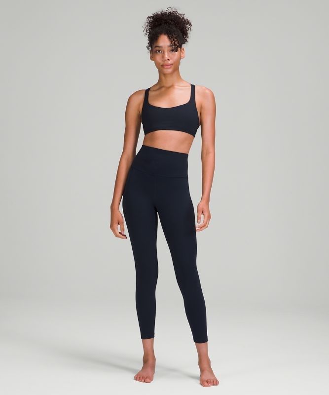 Lululemon Free to Be Bra - Wild Light Support Sport BH Dam Marinblå Rosa | HGCE-98106