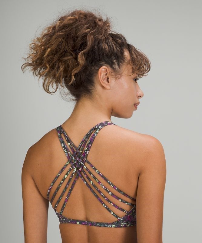 Lululemon Free to Be Bra - Wild Light Support Sport BH Dam Olika Färger | ARUB-18946