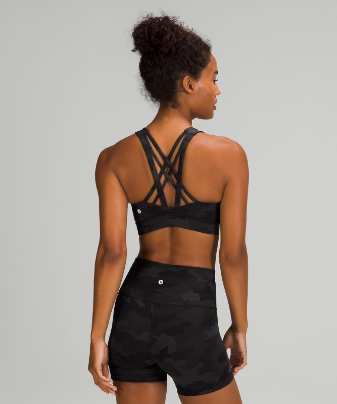 Lululemon Free to Be Elevated Bra Sport BH Dam Camo Svarta Olika Färger | OLMQ-49530
