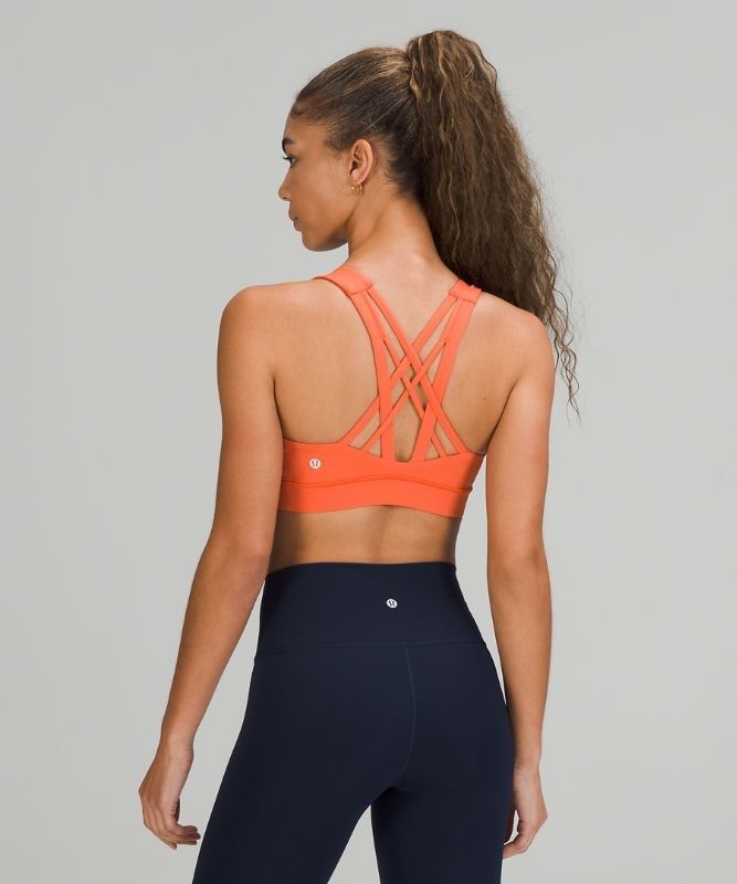 Lululemon Free to Be Elevated Bra Sport BH Dam Korall | GQKF-64032