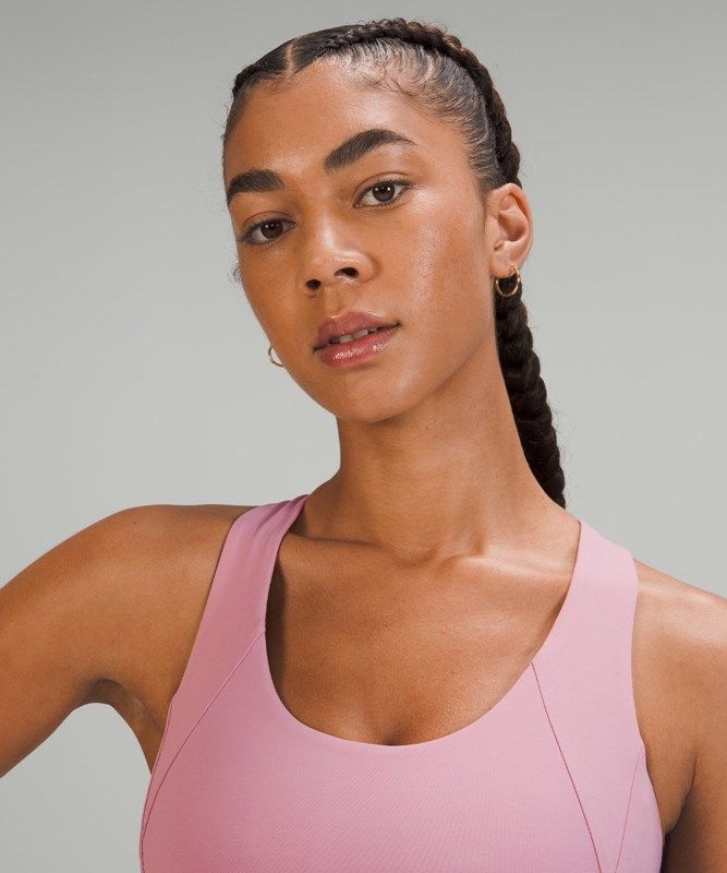 Lululemon Free to Be Elevated Bra Sport BH Dam Rosa Grå Bruna | FSTC-46892