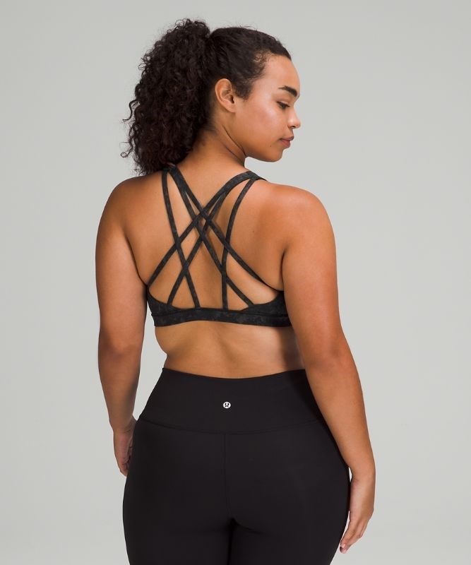 Lululemon Free to Be Serene Bra Light Support, C/D Cup Sport BH Dam Camo Svarta Olika Färger | RFIX-20743