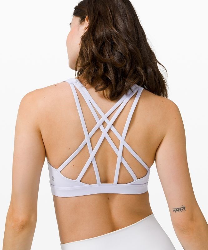 Lululemon Free to Be Serene Bra Light Support, C/D Cup Sport BH Dam Blå | IQRA-79143