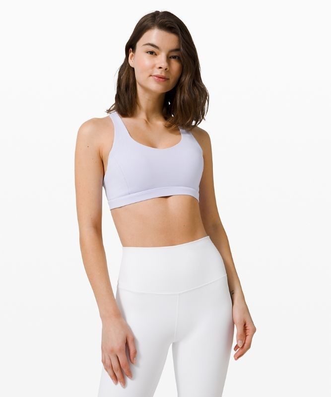 Lululemon Free to Be Serene Bra Light Support, C/D Cup Sport BH Dam Blå | IQRA-79143