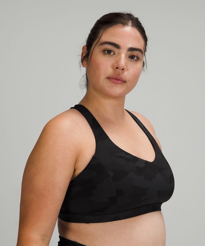 Lululemon Free to Be Serene Bra Light Support, C/D Cup Sport BH Dam Camo Svarta Olika Färger | ESNJ-96281
