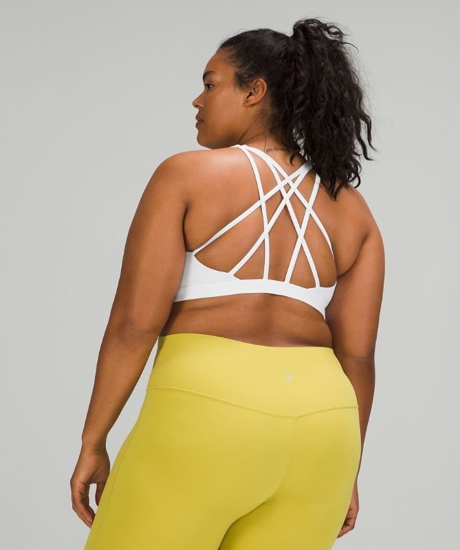 Lululemon Free to Be Serene Bra Light Support, C/D Cup Sport BH Dam Vita | DXEQ-10578