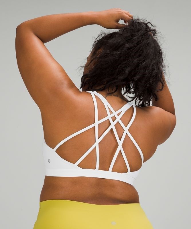 Lululemon Free to Be Serene Bra Light Support, C/D Cup Sport BH Dam Vita | DXEQ-10578