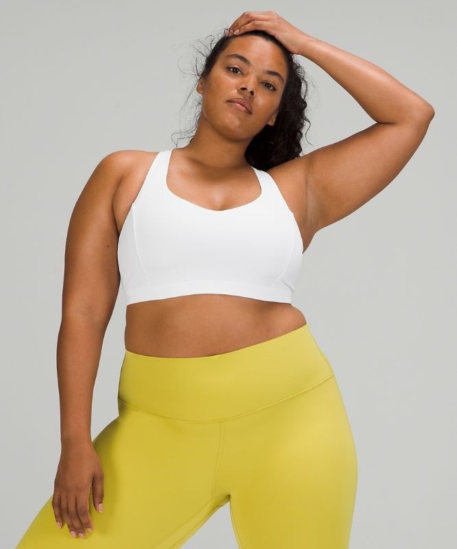 Lululemon Free to Be Serene Bra Light Support, C/D Cup Sport BH Dam Vita | DXEQ-10578