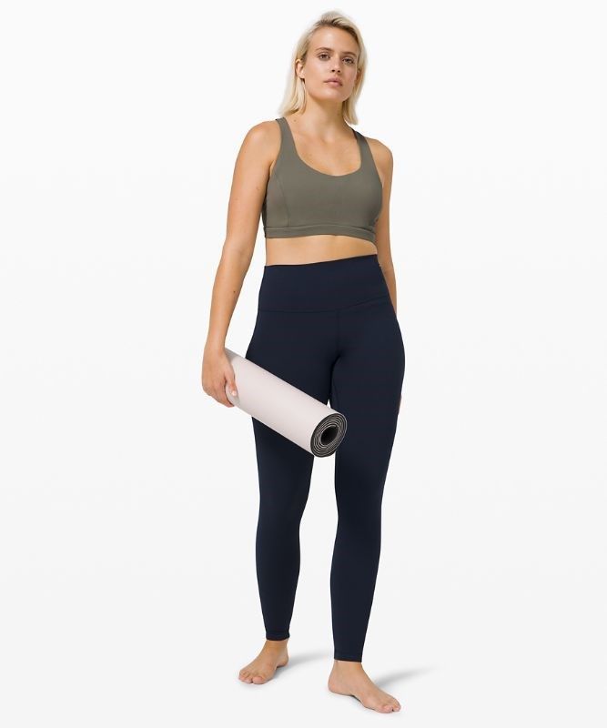 Lululemon Free to Be Serene Bra Light Support, C/D Cup Sport BH Dam Grå Olivgröna | DHTZ-20746