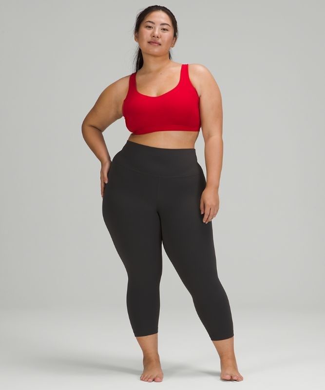 Lululemon Free to Be Serene Bra Light Support, C/D Cup Sport BH Dam Mörkröda | XNPM-81942
