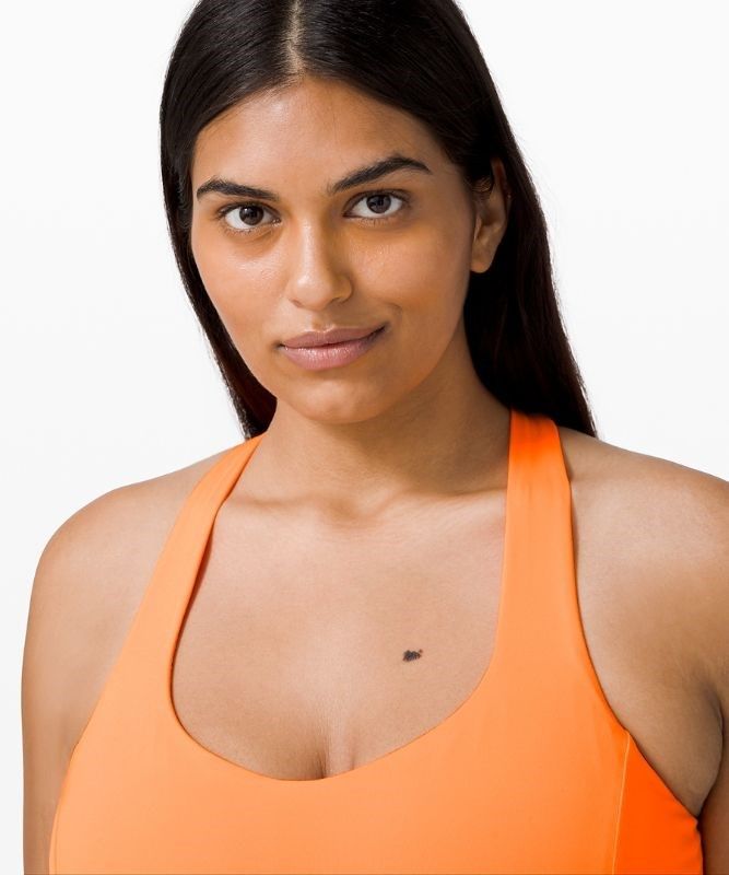Lululemon Free to Be Serene Bra Light Support, C/D Cup Sport BH Dam Orange | XCEV-03127