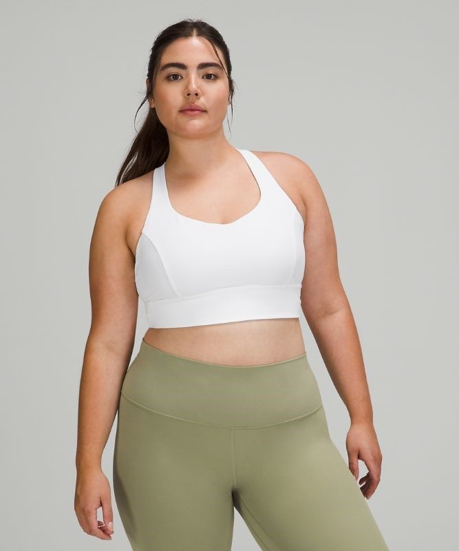 Lululemon Free to Be Serene Bra Longline Light Support, C/D Cup Sport BH Dam Vita | GCWP-65492