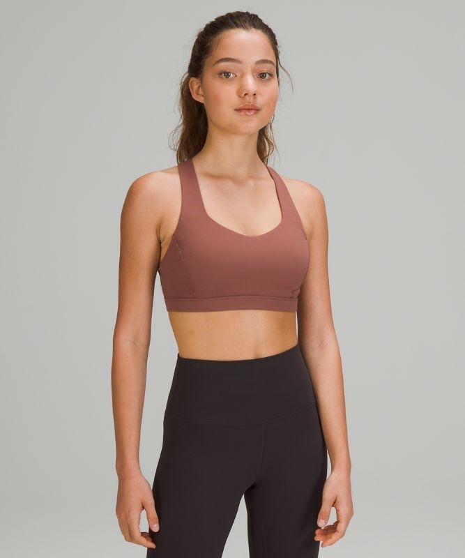 Lululemon Free to Be Serene Bra Sport BH Dam Smoky Topaz | YQUT-21458