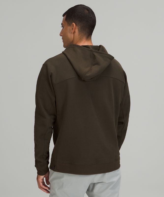 Lululemon French Terry Oversized Hoodie Hoodie Herr Mörkolivgröna | PHLS-08564