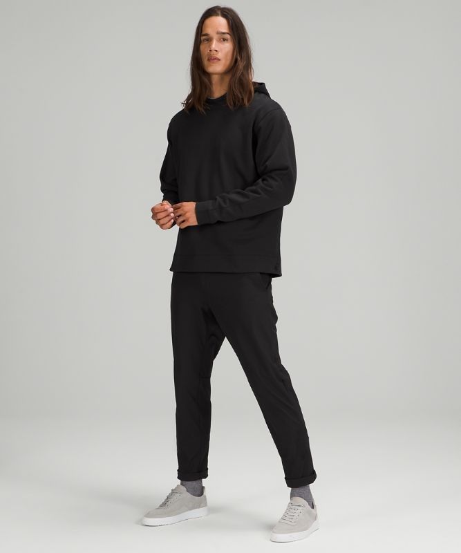 Lululemon French Terry Oversized Hoodie Hoodie Herr Svarta | ESQH-30487