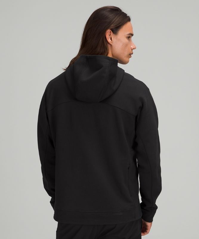 Lululemon French Terry Oversized Hoodie Hoodie Herr Svarta | ESQH-30487