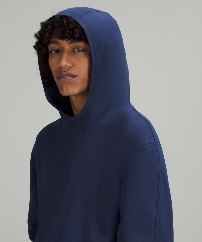 Lululemon French Terry Oversized Hoodie Hoodie Herr Night Sea | DSPW-14268