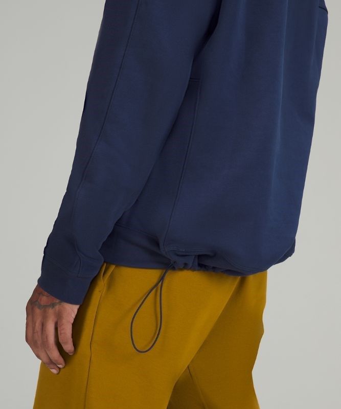 Lululemon French Terry Oversized Hoodie Hoodie Herr Night Sea | DSPW-14268