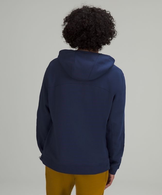Lululemon French Terry Oversized Hoodie Hoodie Herr Night Sea | DSPW-14268