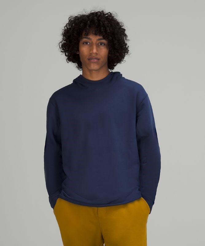 Lululemon French Terry Oversized Hoodie Hoodie Herr Night Sea | DSPW-14268