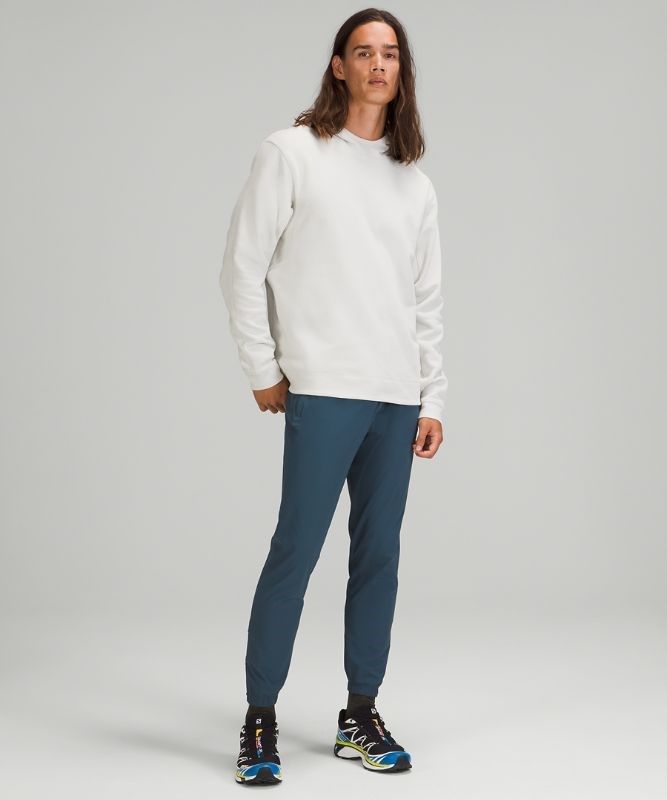 Lululemon French Terry Oversized Hoodie Hoodie Herr Vapor | XNDV-80374