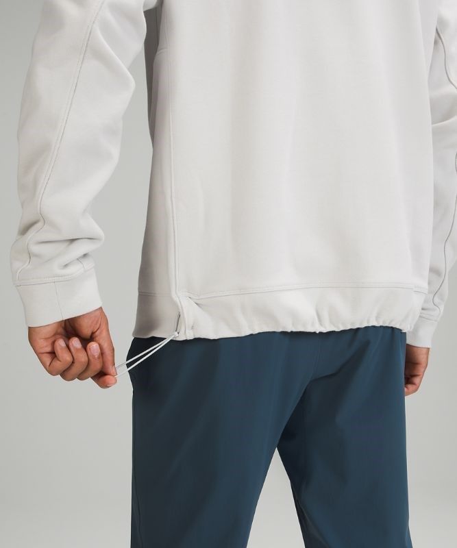 Lululemon French Terry Oversized Hoodie Hoodie Herr Vapor | XNDV-80374