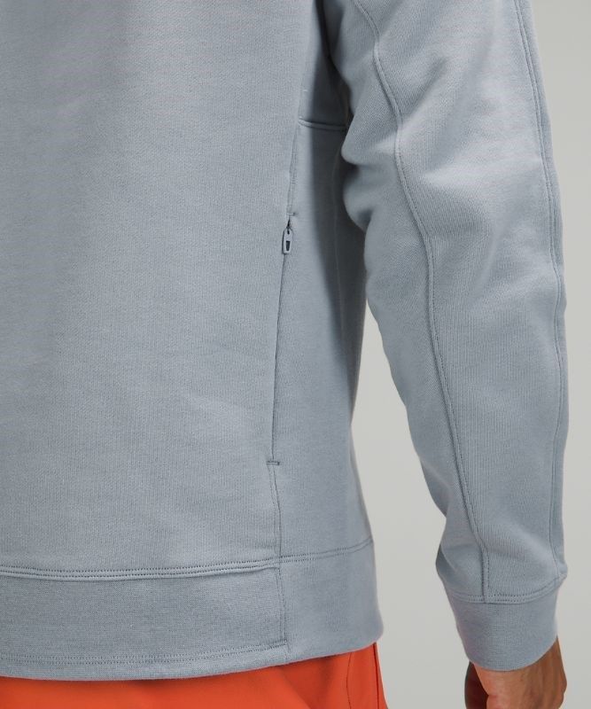 Lululemon French Terry Oversized Hoodie Hoodie Herr Chambray | AUKV-54812