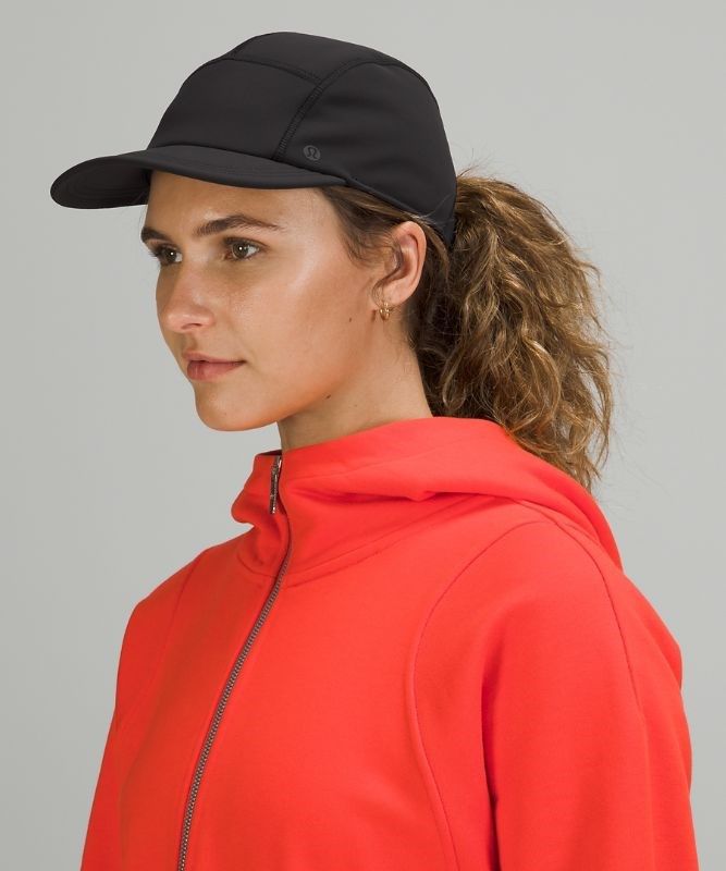 Lululemon Glyde Velvet Fleece Hat Hatt Accessories Svarta | WVKE-95163