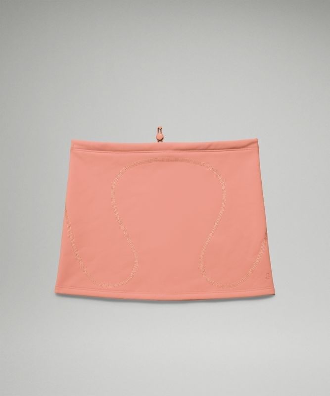 Lululemon Glyde Velvet Fleece Neck Warmer Halsduk Accessories Rosa | LDVT-90451
