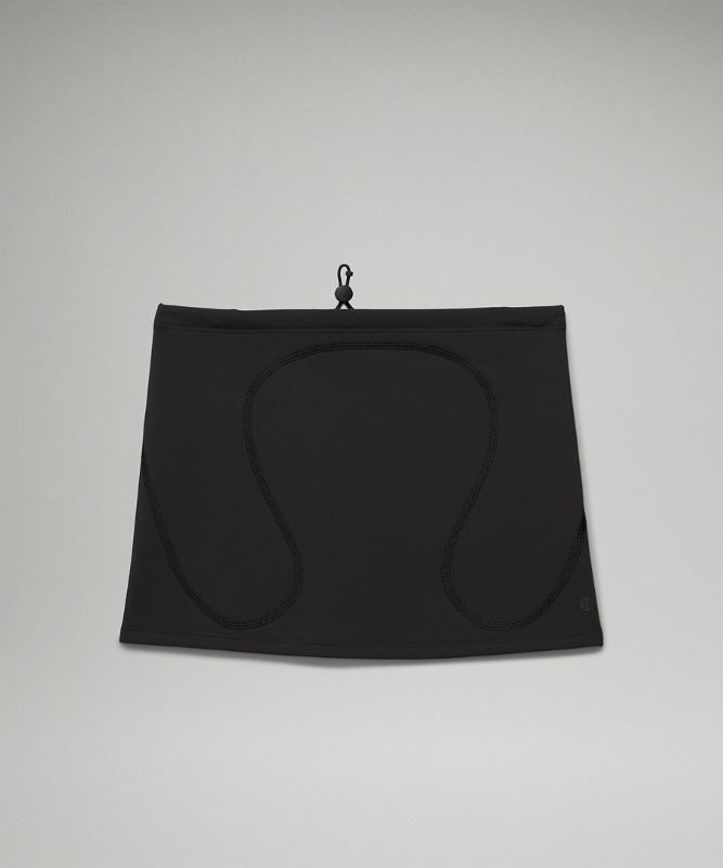 Lululemon Glyde Velvet Fleece Neck Warmer Halsduk Accessories Svarta | YHZX-48560