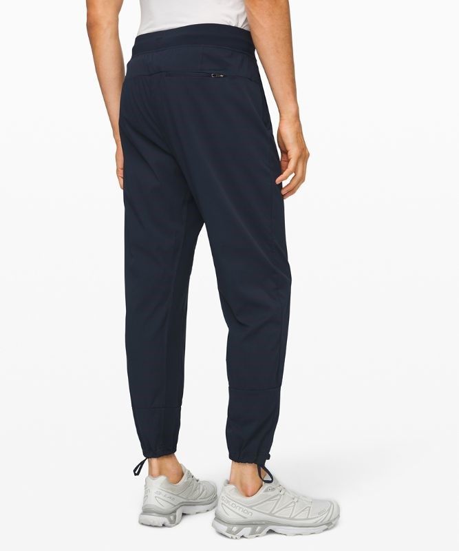 Lululemon Great Wall Pant Byxor Herr Marinblå | YWBN-67381