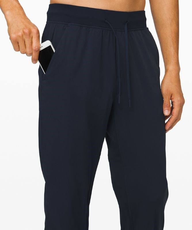 Lululemon Great Wall Pant Byxor Herr Marinblå | YWBN-67381