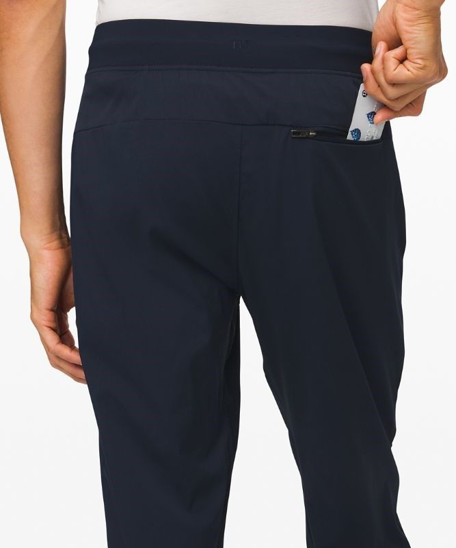 Lululemon Great Wall Pant Byxor Herr Marinblå | YWBN-67381