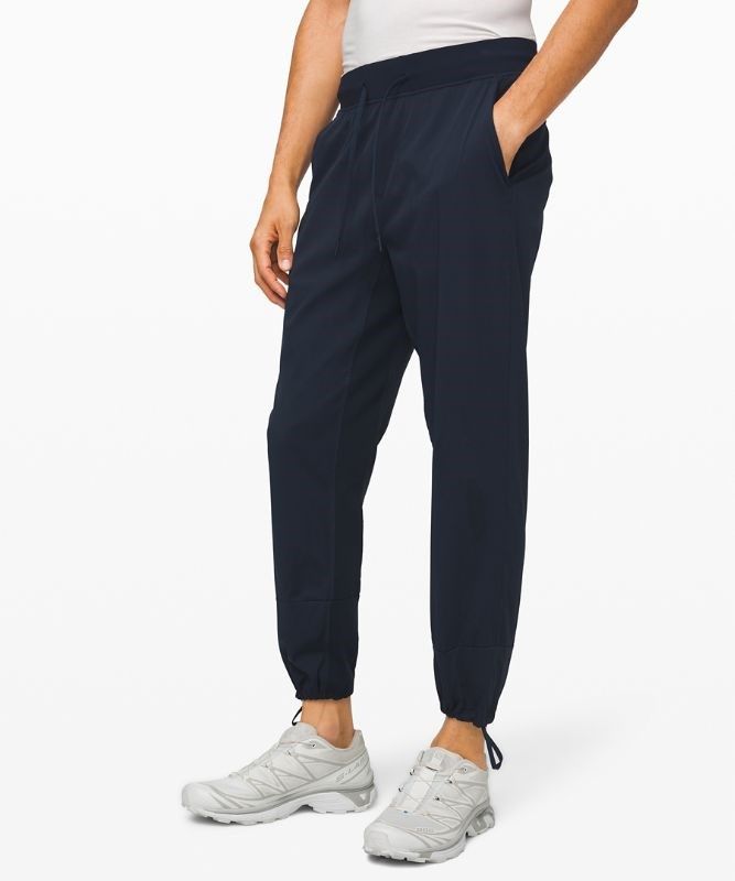 Lululemon Great Wall Pant Byxor Herr Marinblå | YWBN-67381