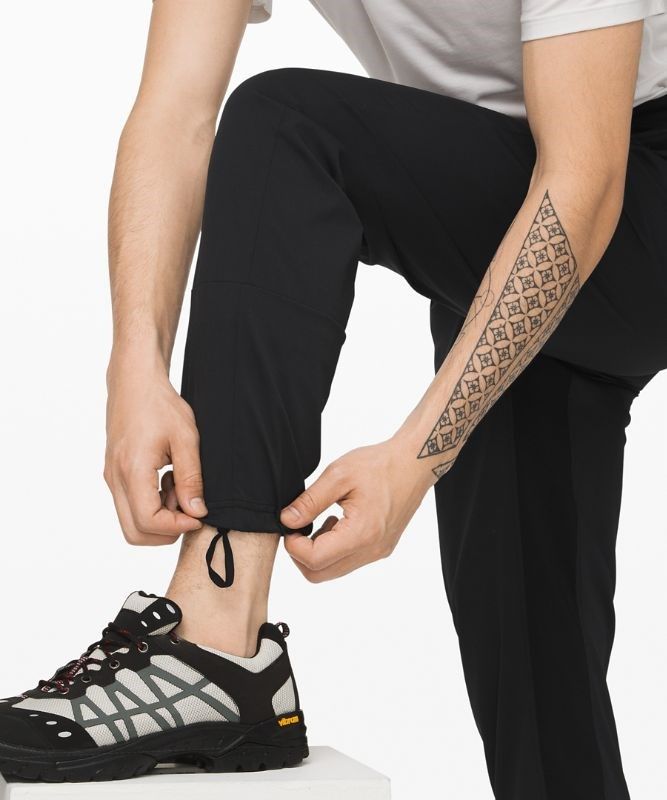 Lululemon Great Wall Pant Byxor Herr Svarta | WXHO-24361