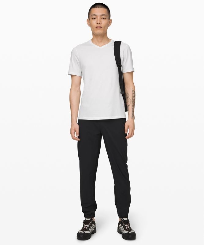 Lululemon Great Wall Pant Byxor Herr Svarta | WXHO-24361