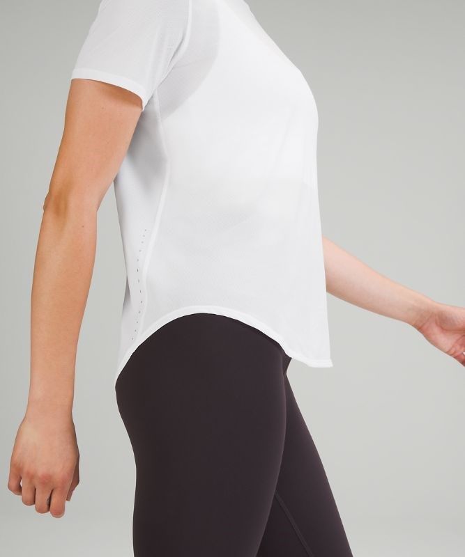 Lululemon High Neck Running and Training T-Shirt Blast Dam Vita | HUIE-65149