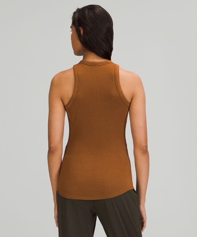 Lululemon Hold Tight Crewneck Tank Top Blast Dam Koppar Bruna | WBNK-08539
