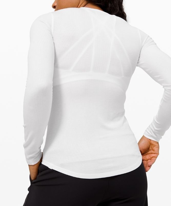 Lululemon Hold Tight Long Sleeve Blast Dam Vita | ODJV-39781