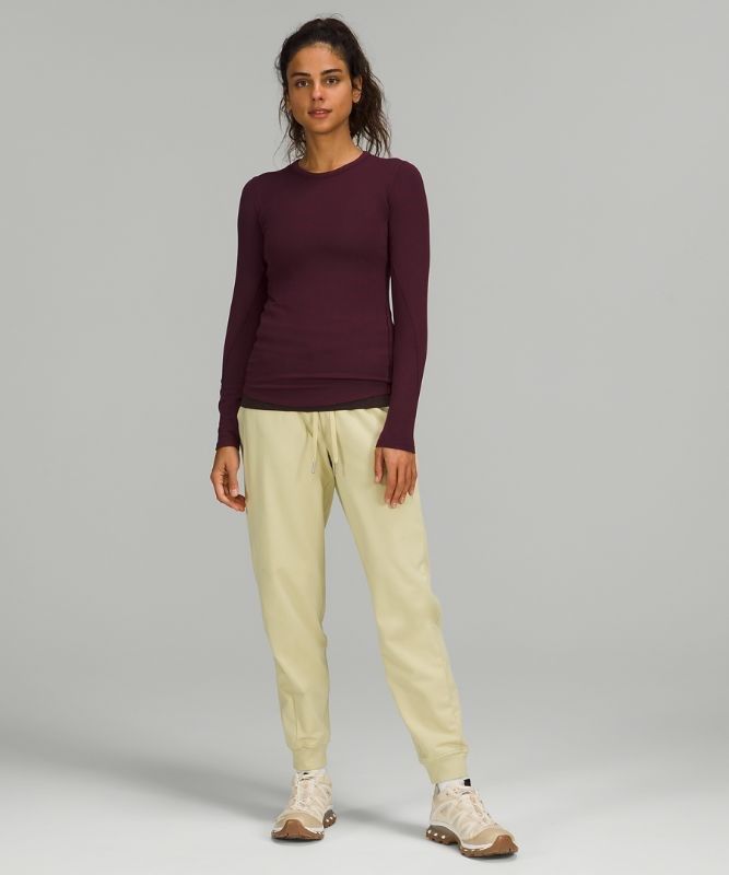 Lululemon Hold Tight Long Sleeve Blast Dam Cassis | MLUG-09283