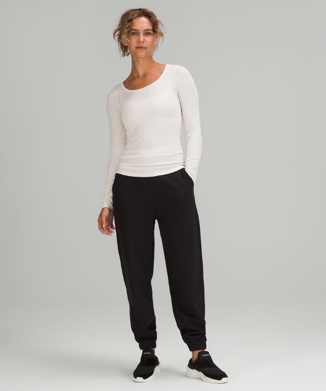 Lululemon Hold Tight Scoop Neck Long Sleeve Shirt Blast Dam Vita | DICZ-14530