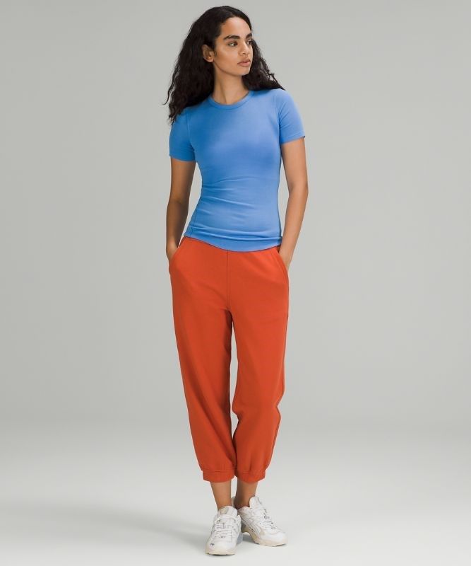 Lululemon Hold Tight Short Sleeve Blast Dam Blå | NKYM-21905