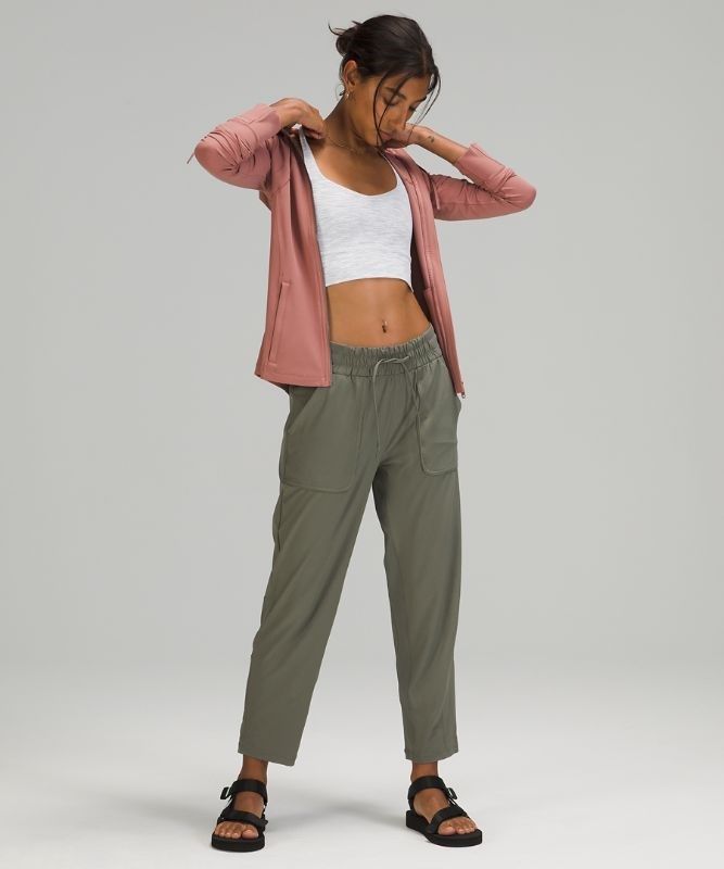 Lululemon Hooded Define Jacket Nulu Jackor Dam Spiced Chai | WFGH-40932