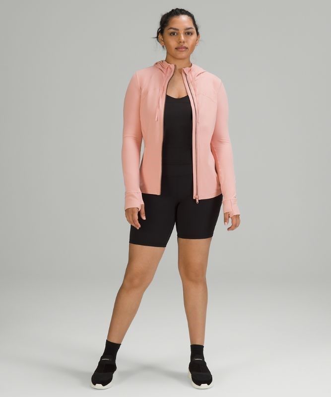 Lululemon Hooded Define Jacket Nulu Jackor Dam Rosa | UZWF-42097