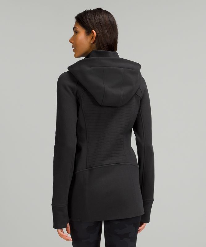 Lululemon Hooded Radiant Jacket Jackor Dam Svarta | IHCR-21497