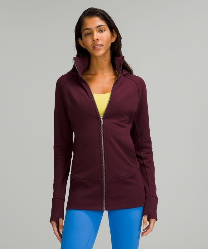 Lululemon Hooded Radiant Jacket Jackor Dam Cassis | VCMJ-46523