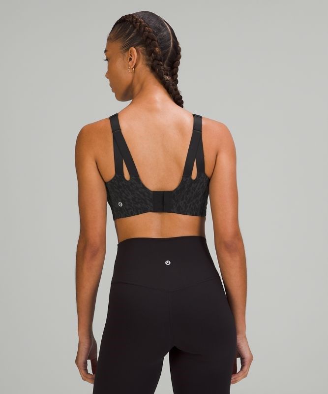 Lululemon In Alignment Bra Light Support, D Sport BH Dam Leopard Camo Svarta Olika Färger | VLPA-30859