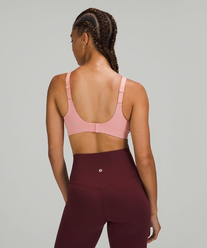 Lululemon In Alignment Straight Strap Bra Light Support, C/D Cup Sport BH Dam Rosa | XIYZ-20753